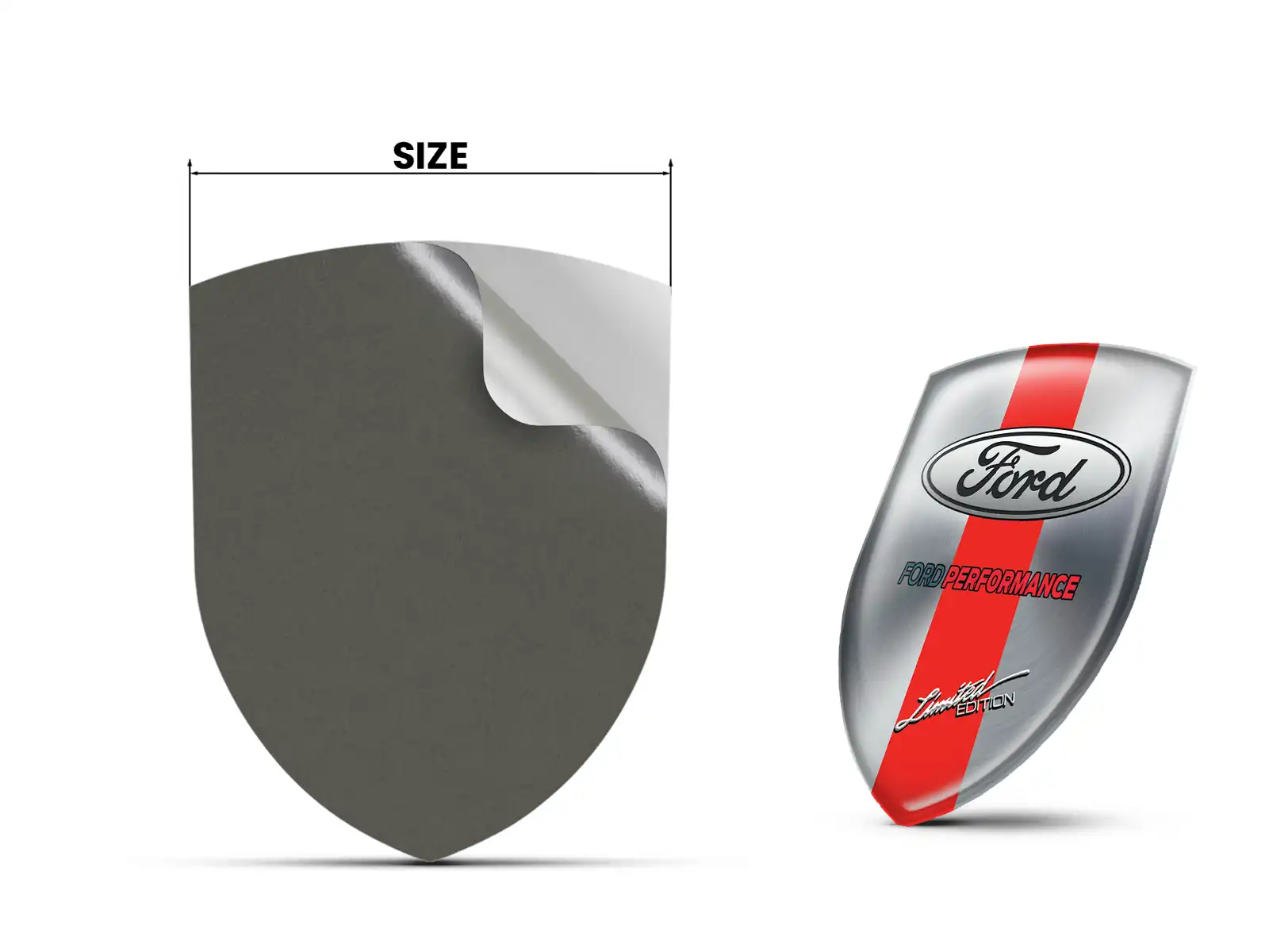 Ford Custom Dome Aufkleber Exklusiver Stil Edle Labels